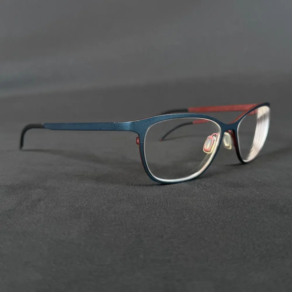 Orgreen Sigma Blue 923 Titanium 54-19-140 Eyeglass Only Frame